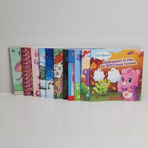 Lot of 11 Scholastic Books: Care Bears, Disney, Barbie, Peppa Pig, Easter & More
